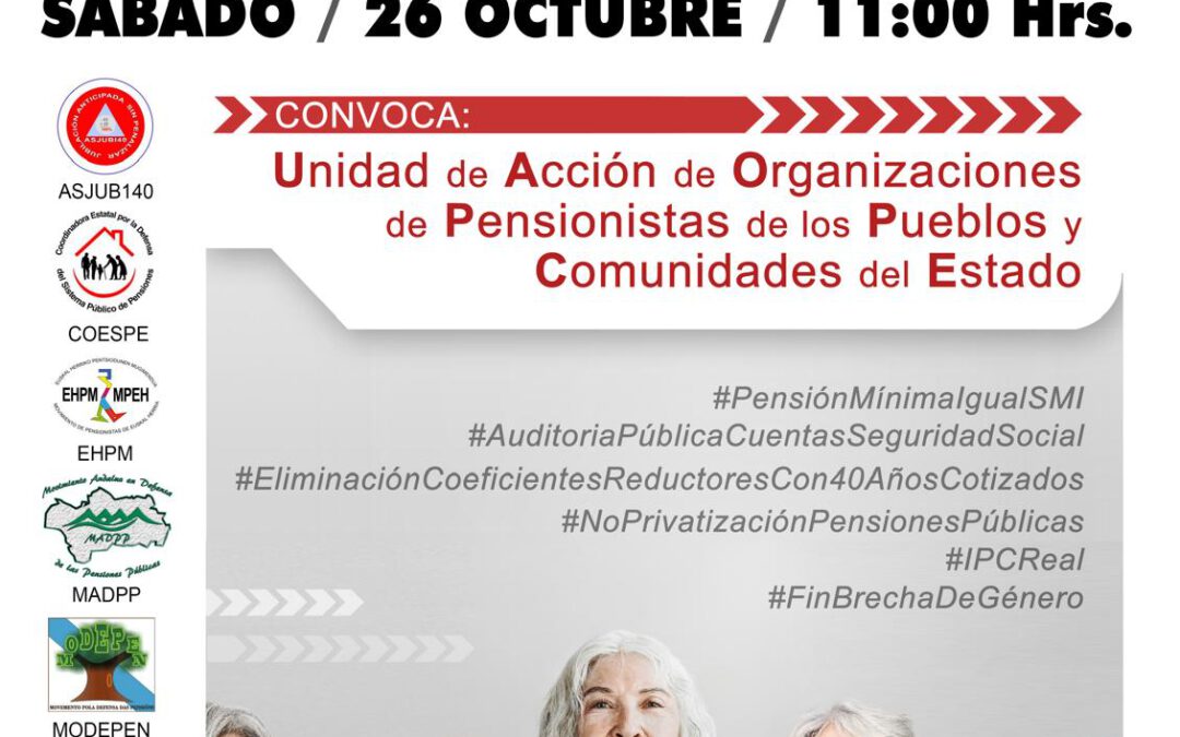 Pensionistas en lucha