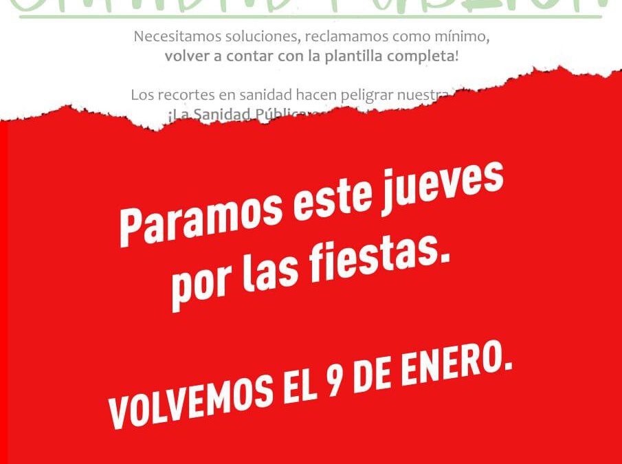 Manifestación por la Sanidad Pública.