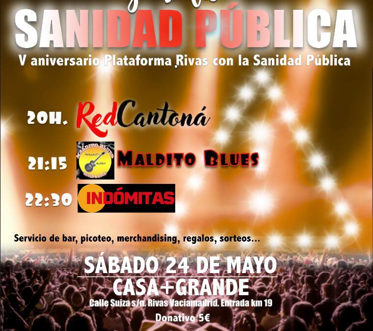 Rivas reclama Sanidad con Música