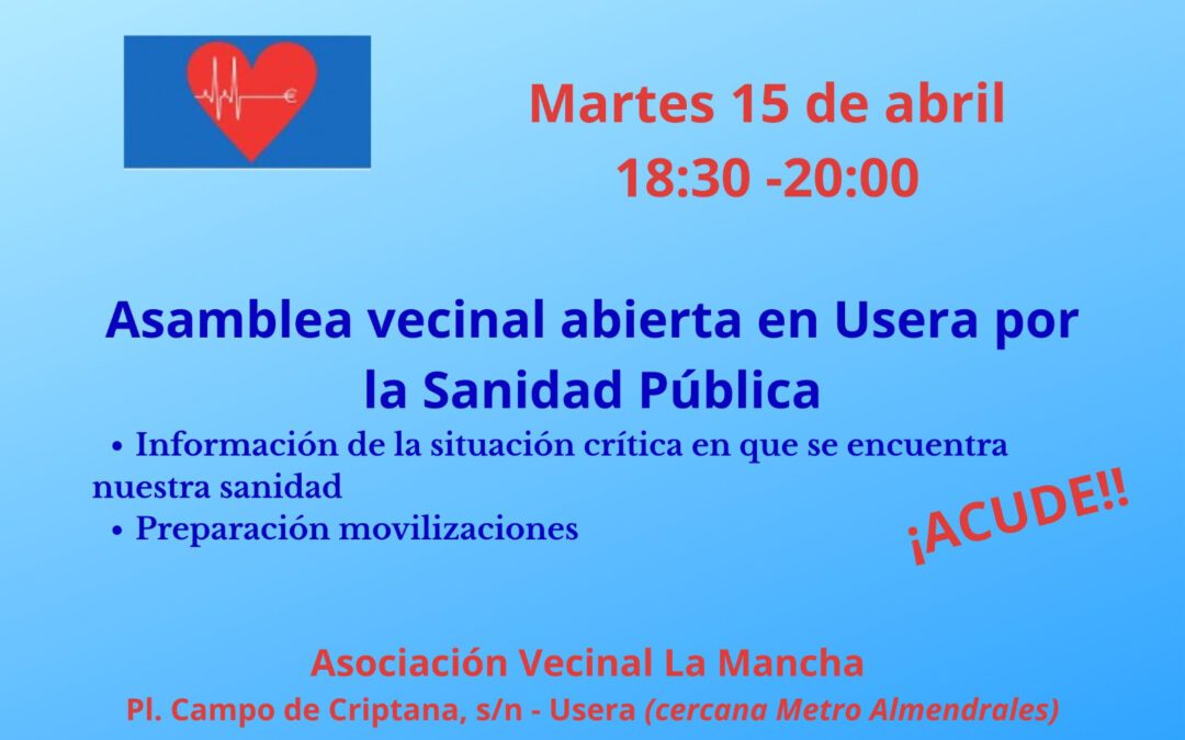 Usera se Moviliza.