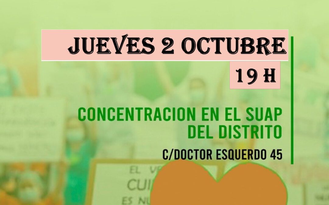 Concentración SUAP del distrito.