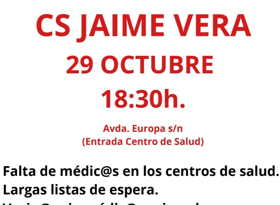 Falta de médic@s en Leganés