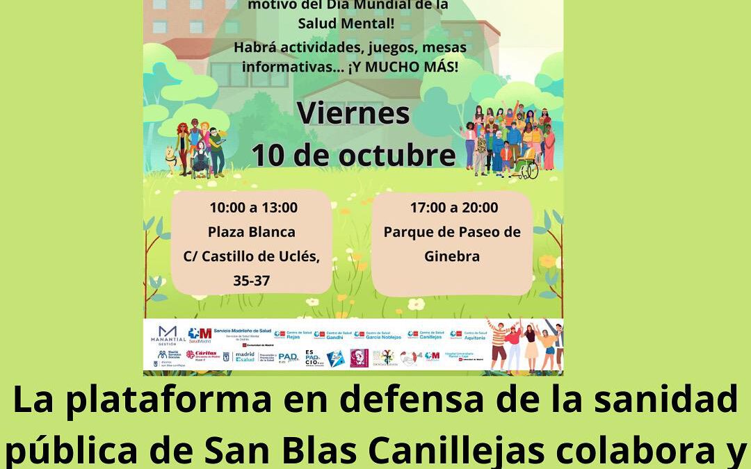 San Blas Canillejas con la Salud Mental.