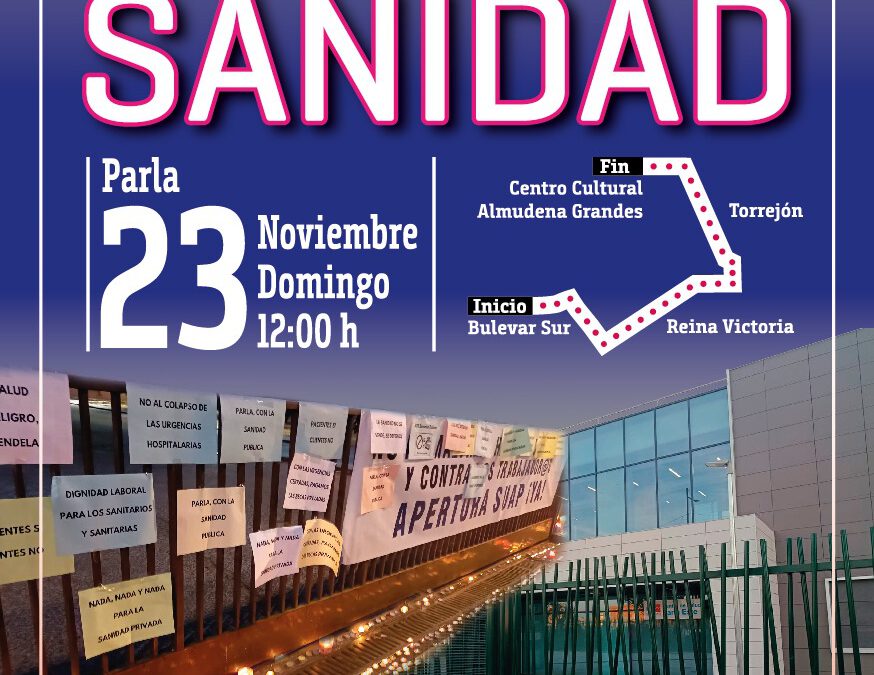 Recorriendo las calles de Parla.