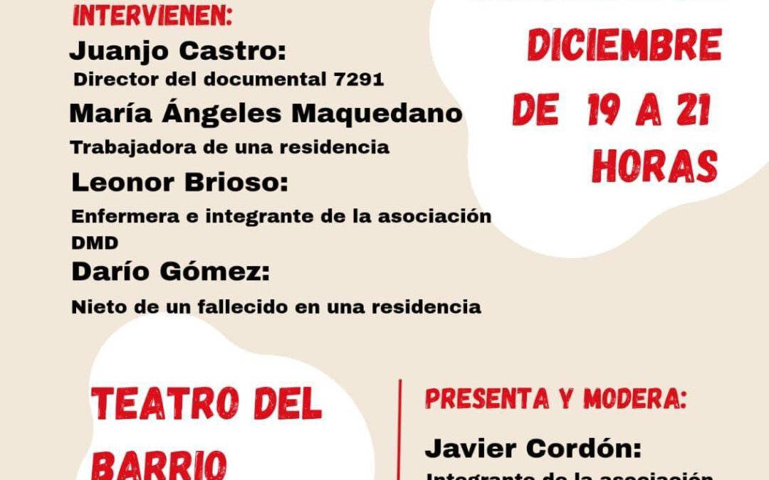 Nos vamos al teatro reivindicativo.