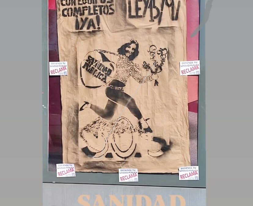 Concentración por la Sanidad Pública en Getafe