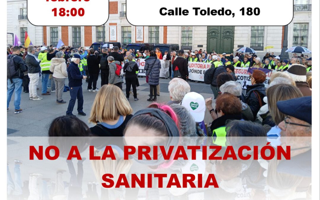 Este jueves Concentración Asamblearia en Arganzuela.