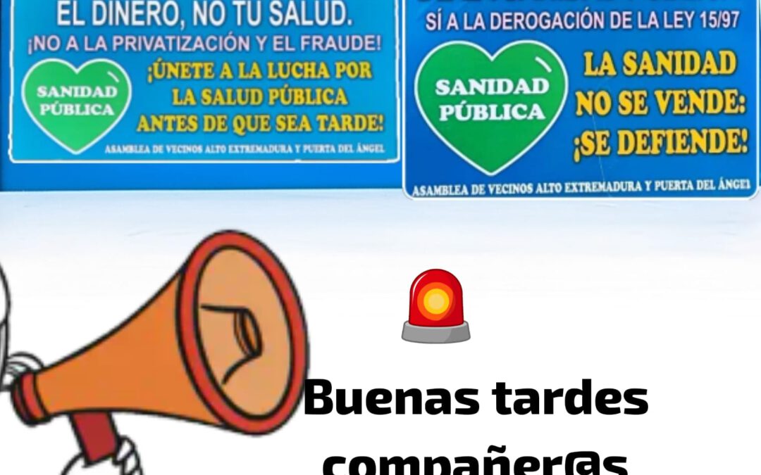 Nos vemos en el C.S. Puerta del Ángel.