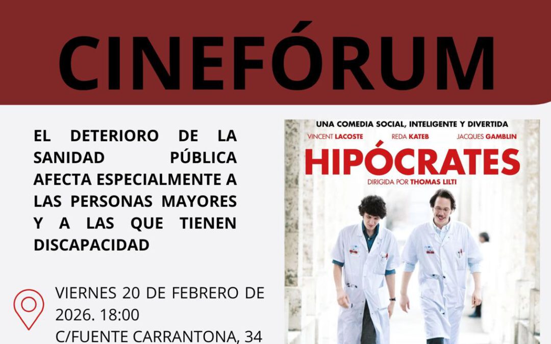 Nos vamos al cine con los y las pensionistas.