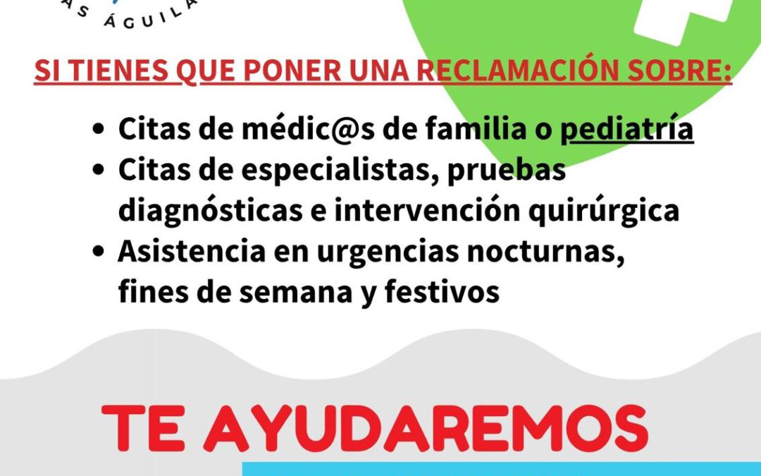 Las Águilas vuelve a poner mesa de reclamaciones.