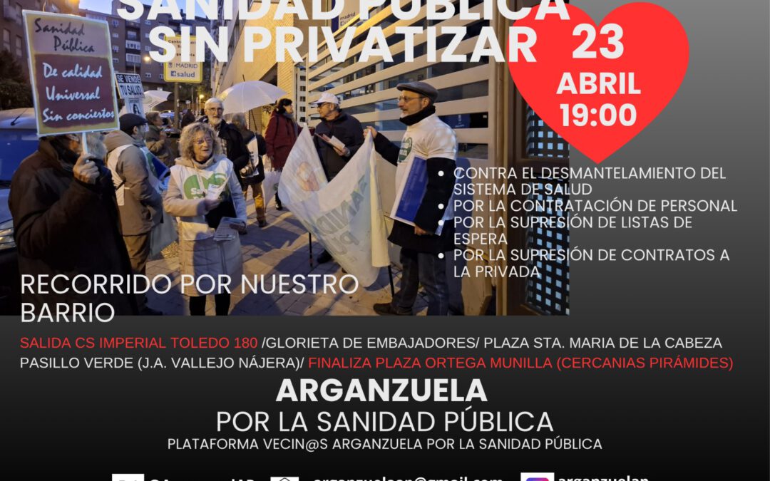 Paseamos por la Sanidad.