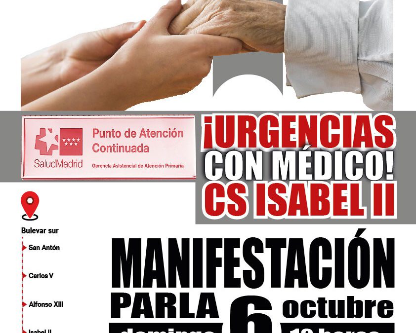 Urgencias con médico en Parla