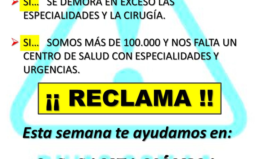 Rivas reclama x la Sanidad Pública