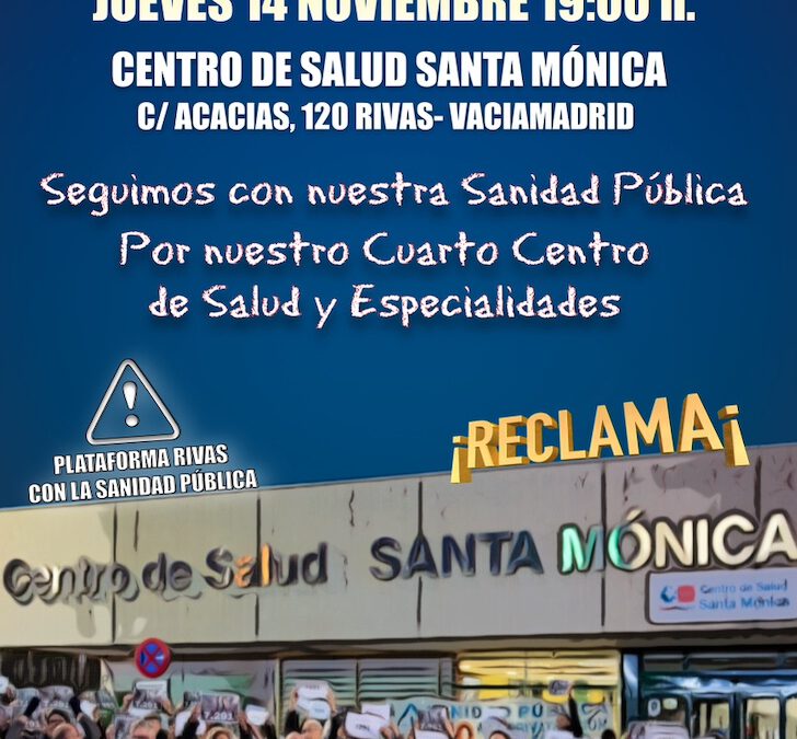 Concentración Rivas Sanidad