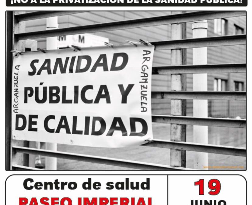 Asamblea/Concentración en Arganzuela.