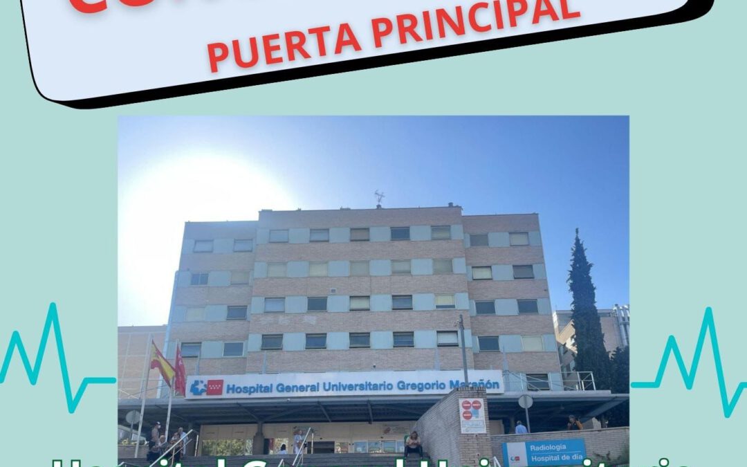 Concentración en el Gregorio Marañón