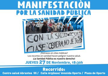 Nueva manifestación en Abrantes.