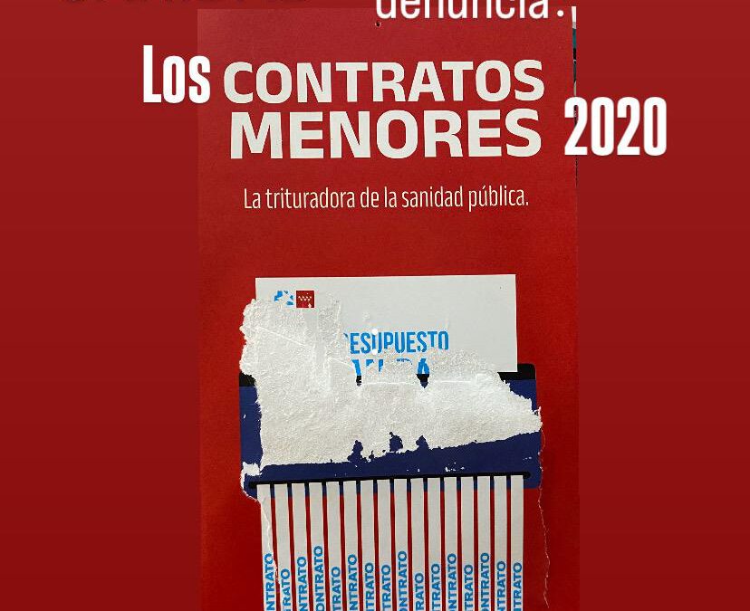 Denunciando los contratos menores.