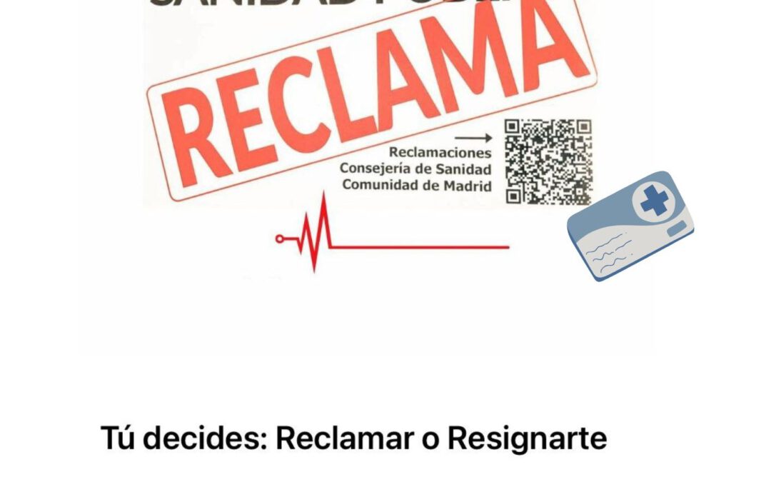 Seguimos poniendo mesas de Reclamaciones.