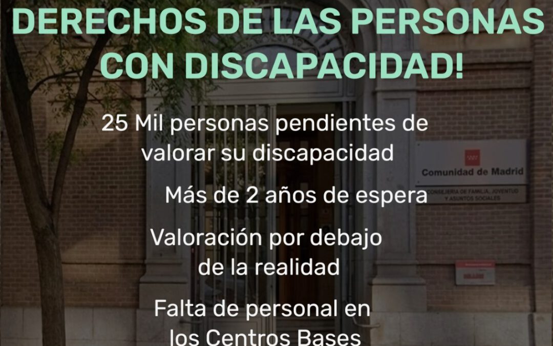 Las personas con discapacidad también tienen derechos.