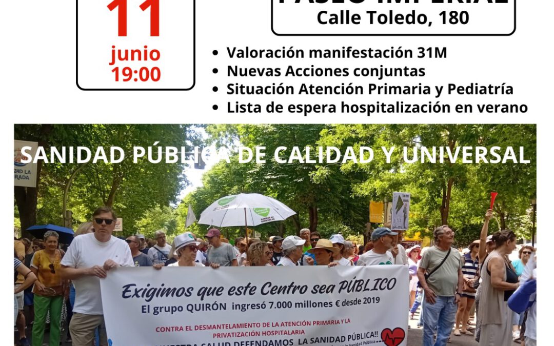 Arganzuela se organiza.
