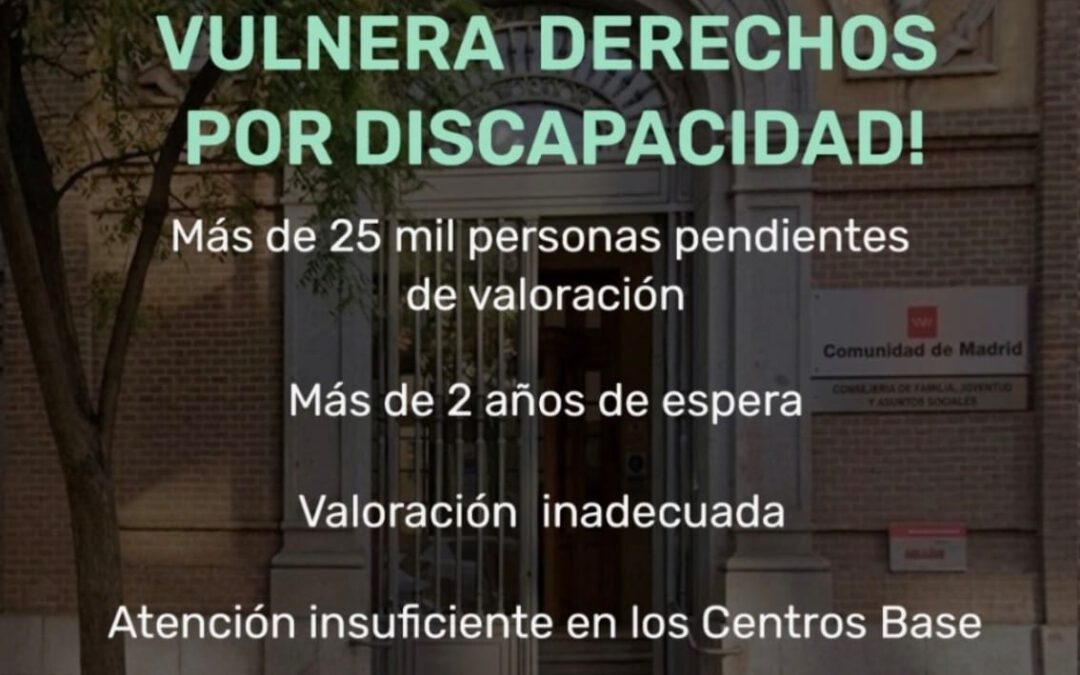 La falta de recursos para las personas con discapacidad.