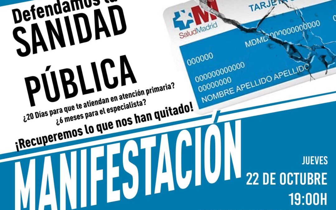 Se vuelven a llenar las calles en Carabanchel.